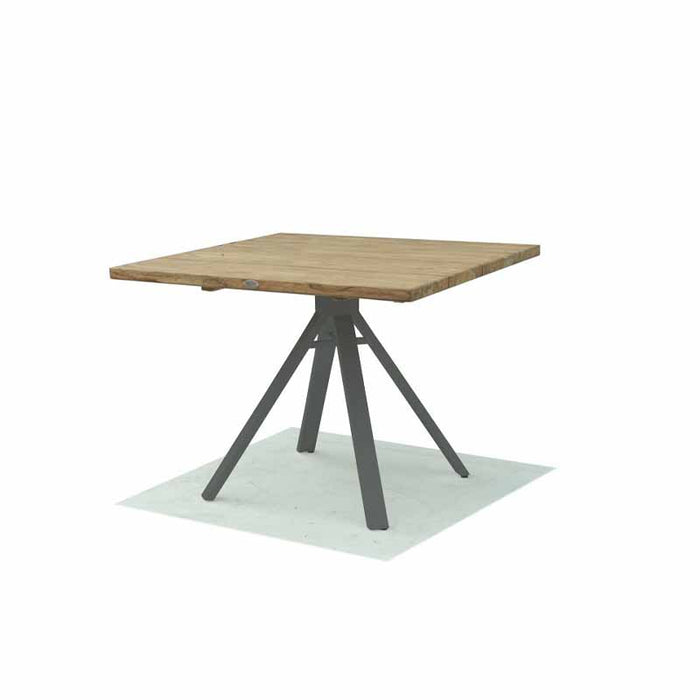 Skyline Design Calyxto 4 Seat Square Outdoor Dining Table 