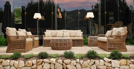 Calyxto Luxury Rattan Outdoor Sofa Set
