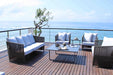 Milano Outdoor Lounge Set Sea Side View