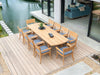 Alexander Rose Sorrento Dining Table &  10 Chairs with Cushions