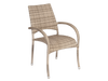 Ocean Pearl Fiji Stacking Armchair on white background
