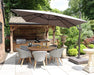 3mtr Deluxe Square Cantilever Parasol