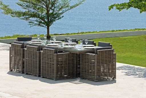 Skyline Design's Castries 8 seat Dining Set Sea View