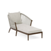 Legna Chaise Lounge on a white background