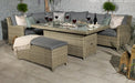Wentworth Fire Pit Set with Large Table